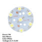 7W 48mm White