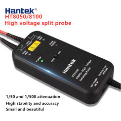 Hantek HT8050/8100 Oscilloscope High Voltage Isolated Differential Probe 50MHZ-100MHZ Bandwidth 1/50 1/500 Two-Stage Attenuation
