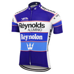 Reynolds short sleeve white cycling jersey bike clothing ropa ciclism Triathlon bicycle clothes mtb jersey maillot ciclismo