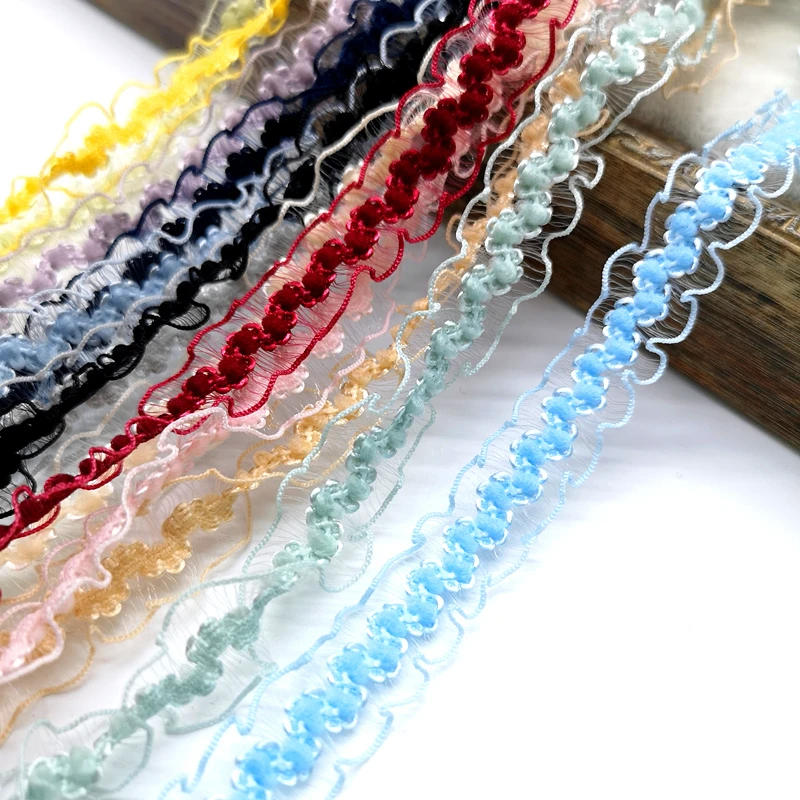 Description Picture 2 of item2 Yards 15mm Elastic Hair Band Ribbon Lace Sewing Trim Handmade  DIY