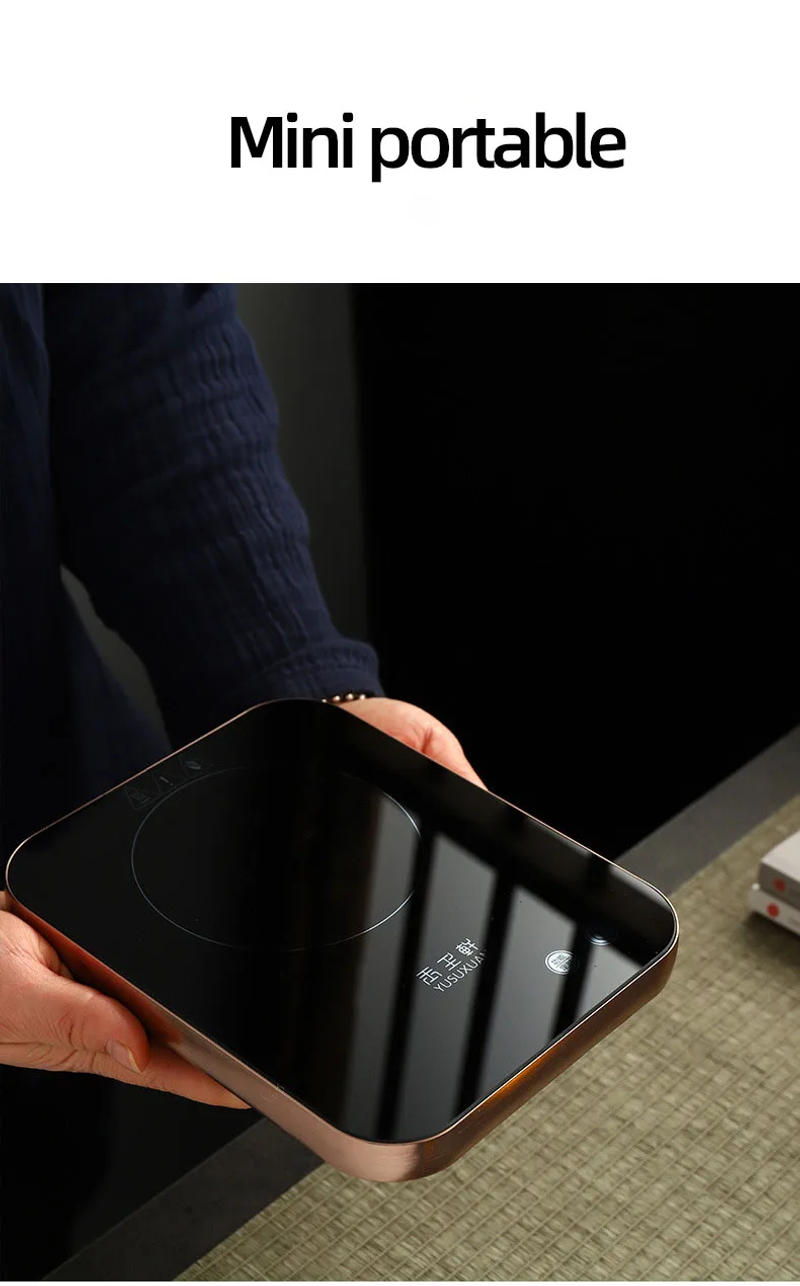 Description Picture 5 of item800W Electric Stove 100°C Cup Heater Smart Tea Stove Electric Hot Plate Heating Furnace Mini Induction Heater Tea Maker 220V