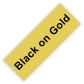 Black on Gold
