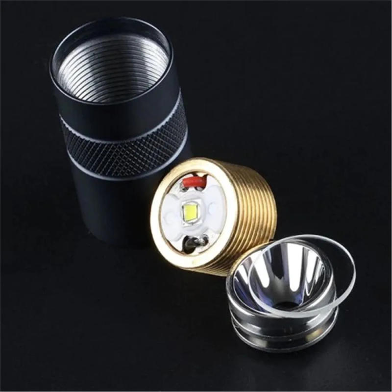 Description Picture 4 of itemConvoy S2+ SST40 Flashlight Linterna Led 18650 High Power Flash Light 1800lm Camping Fishing Lamp Desert Tan Silver Torch