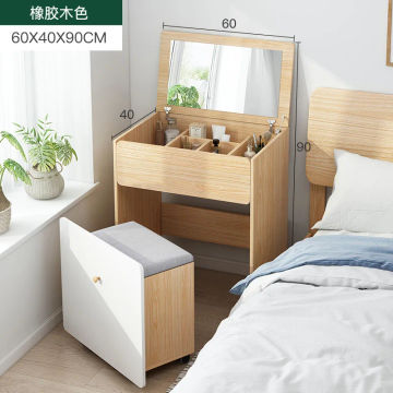 Nordic Dormitory Hotel Dressing Table Creative Small Apartment Dressers for Bedroom Home Furniture Storage Cabinet with Drawer