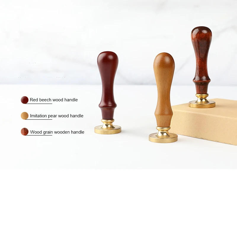 Description Picture 6 of itemCustom Seal Wax stamp head with your Logo Personalized Wax Seal custom logo 22/25/30/35mm Craft for Card Making Wedding Letter