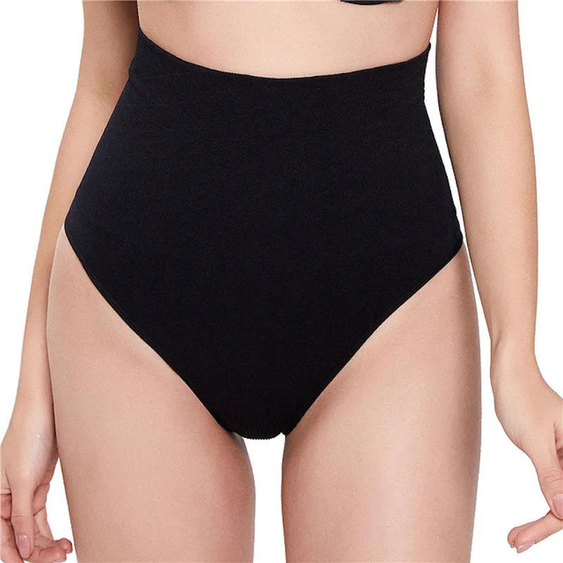 Description Picture 6 of itemHigh Waist Tummy Control Panties Women Thong Panty Shaper Slimming Underwear Butt Lifter Belly Shaping Cincher Brief Body Shaper