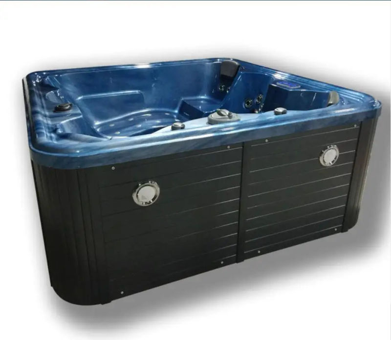 Description Picture 3 of item2120X2120X900mm 6 people Swimming Pool whirlpool Bathtub Acrylic Hydromassage Surfing Massage SPA 5510