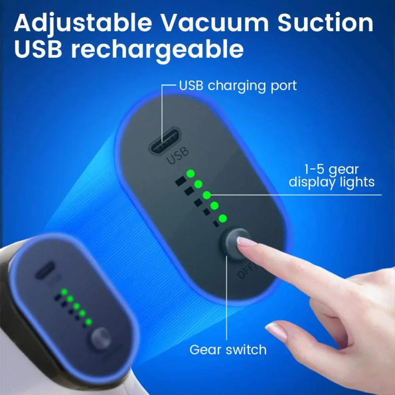 Description Picture 5 of itemSuction Cups Anti Cellulite Electric Bank Vacuum Hijama Cupping Glasses Therapy Chinese Medicine Physiotherapy Massage Body Jars