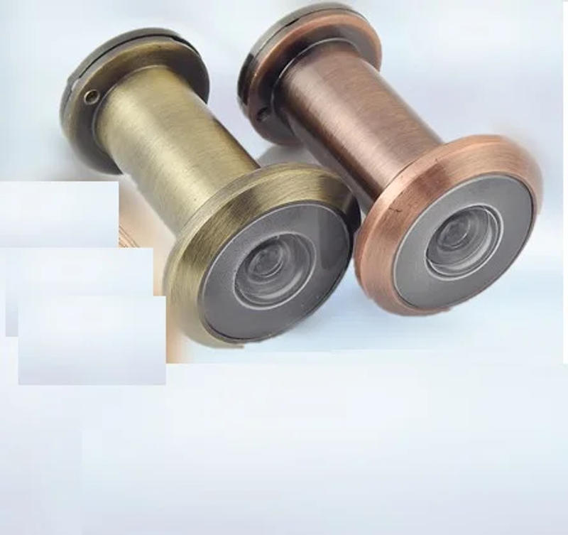 Description Picture 5 of item200 Degree Wide Viewing Angle Peephole Security Door Viewers 16mm Hole Hidden Peephole Adjustable Glass Lens Hardware Tools