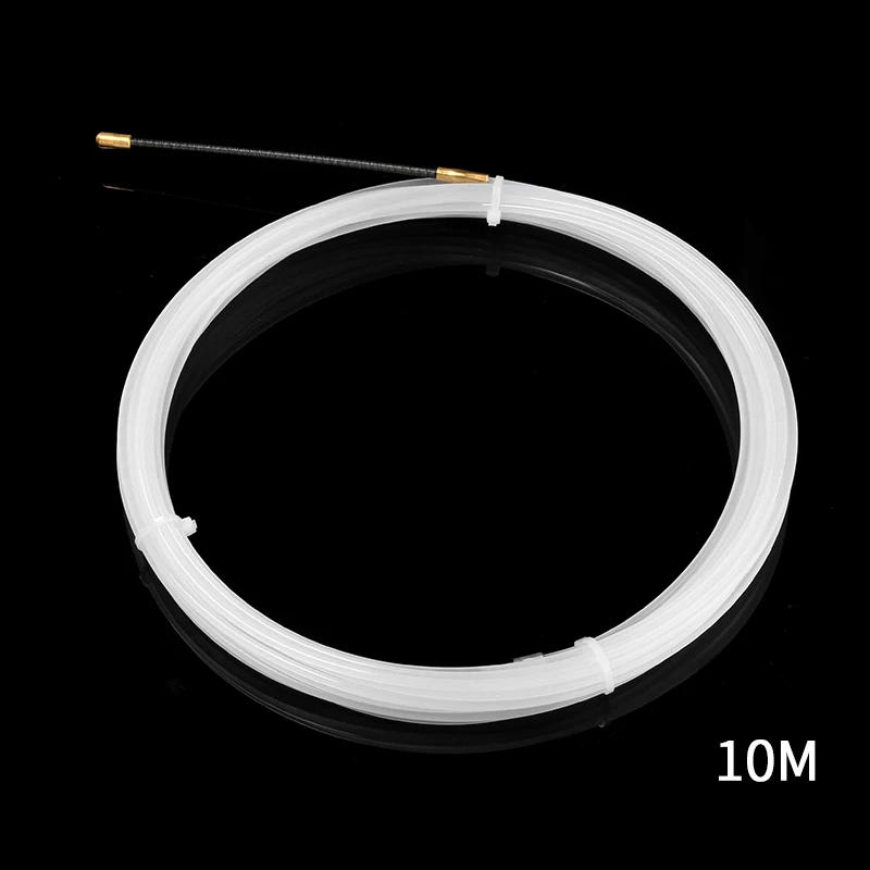 Description Picture 3 of item1PC Cable Puller 5/10/15M 3mm White Guide Device Nylon Electric Cable Push Pullers Duct Snake Rodder Fish Tape Wire