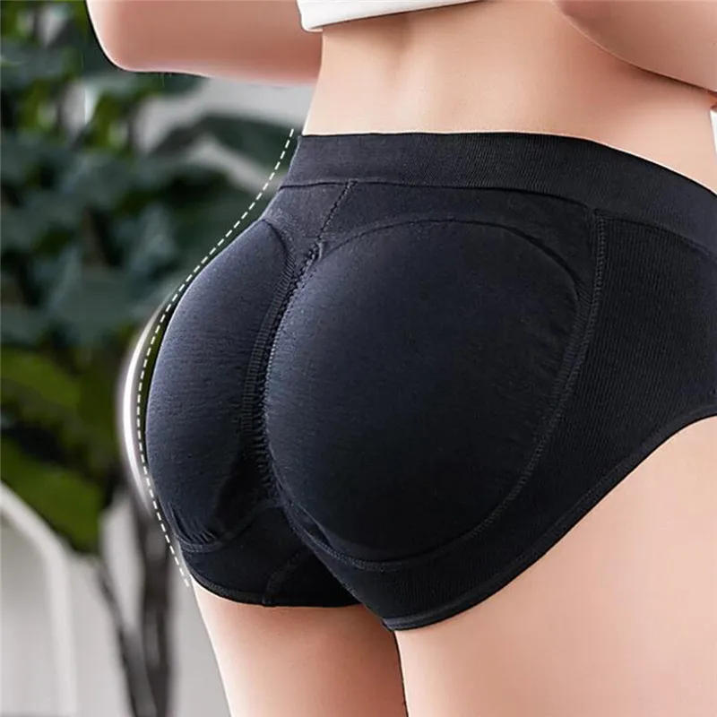 Description Picture 4 of itemWomen Sexy Padded Push Up Panties Butt Lifter Shaper Ass Buttocks Hip Pads Invisible Control Panties Briefs Underwear Lingerie