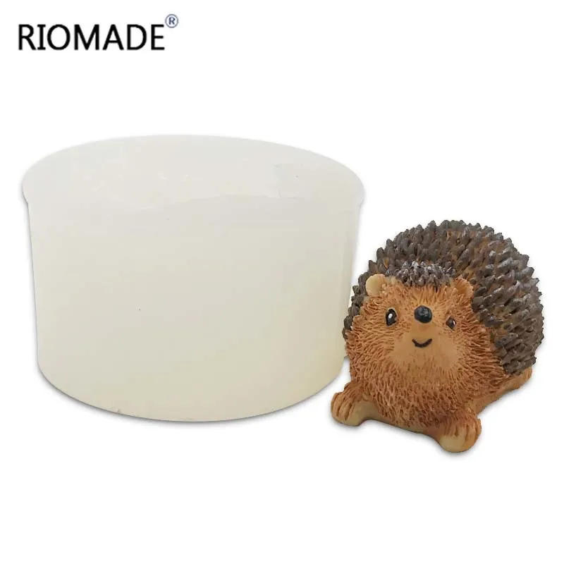 Description Picture 5 of item3D Hedgehog Silicone Mold Animal Chocolate Candy Fondant Cake Decorating Tools Handmade Candle Soap Clay Aromatherapy Mould