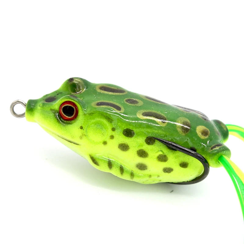 Description Picture 3 of itemDouble Propeller Frog Soft Baits Shad Soft Lure Jigging Fishing Lure Bait Prop Topwater Catfish Silicone Artificial Wobblers