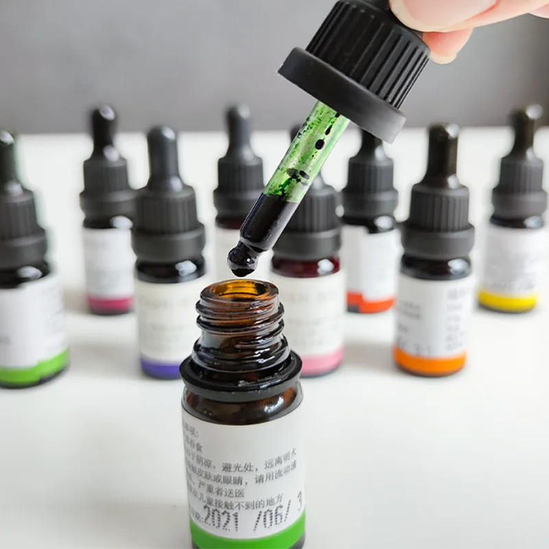 Description Picture 5 of item10ML Candle Liquid Dye Soy Wax Beeswax Resin Pigment High Concentration Colorant for DIY Candle Making Soap Coloring Pigment