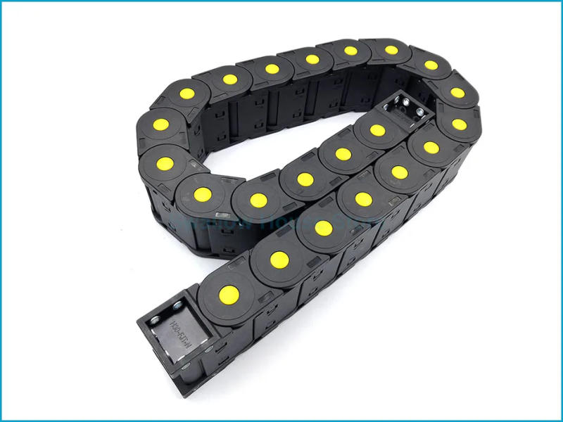 Description Picture 4 of itemJFLO 30x50mm 40" Plastic Wire Carrier Cable Drag Chain For CNC Router Machine Tools Transmission Towline L1000mm Hot Sales