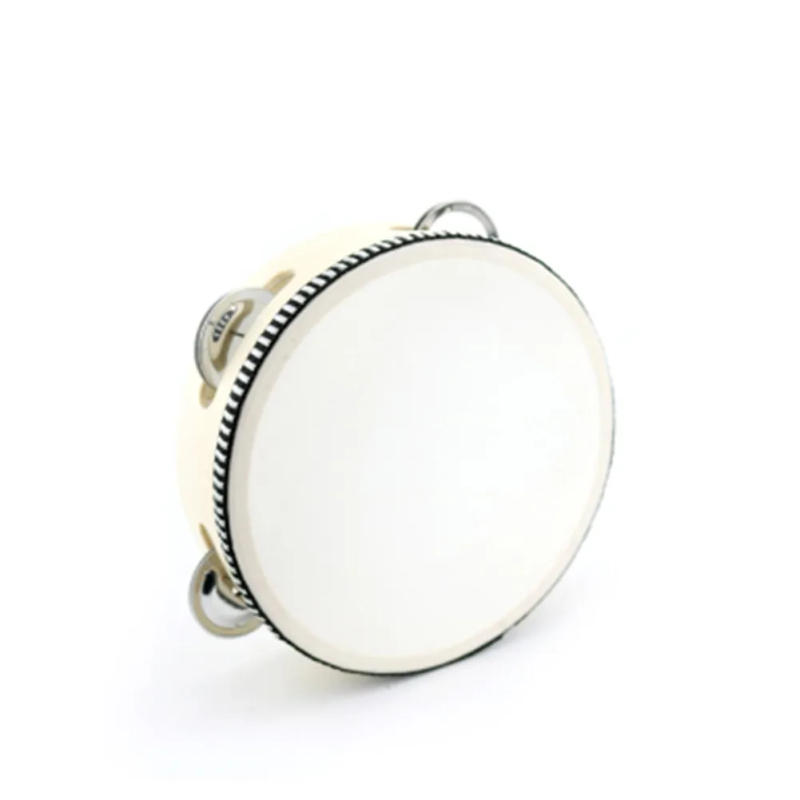 Description Picture 6 of itemMusical Instruments Tambourine Drum Percussion Hand Drums Toys 4in 6in 8in 10in Wood Kids Children Educational Tambourine 2022