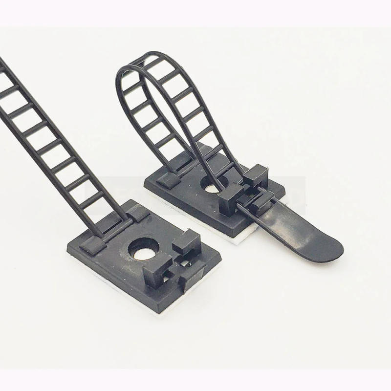 Description Picture 5 of itemAdjustable Cable tie Mounts Fixing Cable Clips Self-Adhesive Cable Holder Wire Organizer cable tie mounting base Cable clamp