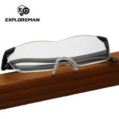 Eyewear Portable 250 Degree Presbyopic Glasses Magnifiers Magnifying Spectacles Eye Protection See1.6 times As Gift For Parents