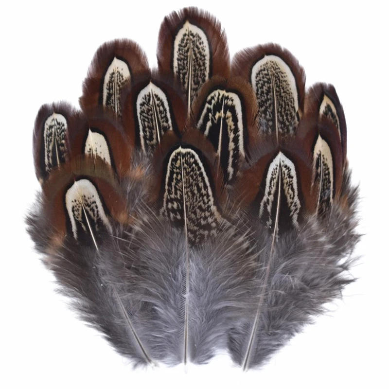 Description Picture 4 of itemWholesale Natural Peacock Pheasant Feathers Small Eagle Chicken Plumes Ostrich Decor DIY Handicraft Accessories Jewelry Creation