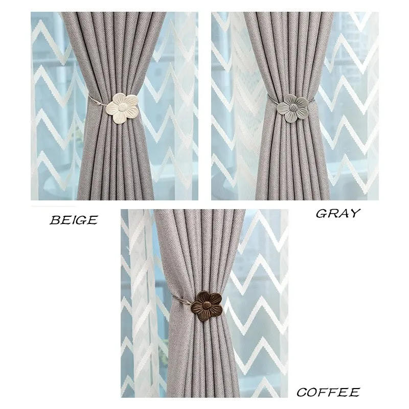 Description Picture 6 of item2020 1x Magnetic Curtain Clip Curtain Holders Tieback Buckle Clips Hanging Ball Buckle Tie Back Curtain Accessories Home Decor