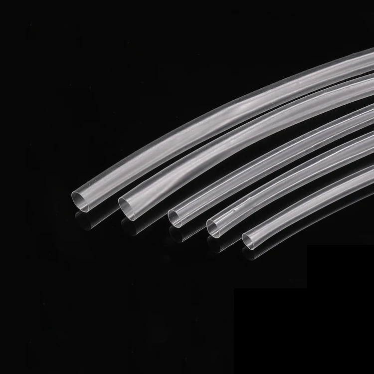 Description Picture 4 of item0.8mm-18mm  1Meter 2:1 Transparent Heat Shrink Tube Heat Shrink Tube Ultra Thin Tubing Cable Sleeves Wire