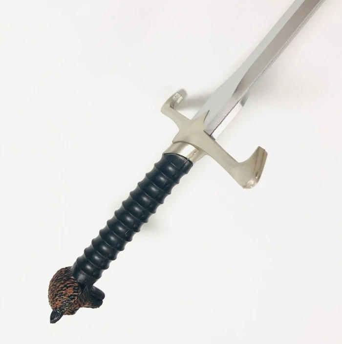 Description Picture 6 of item1:1 Sword Weapon Movie Cosplay Sword Prop Role Play Gift Safety PU Winter Frost Sword 104cm