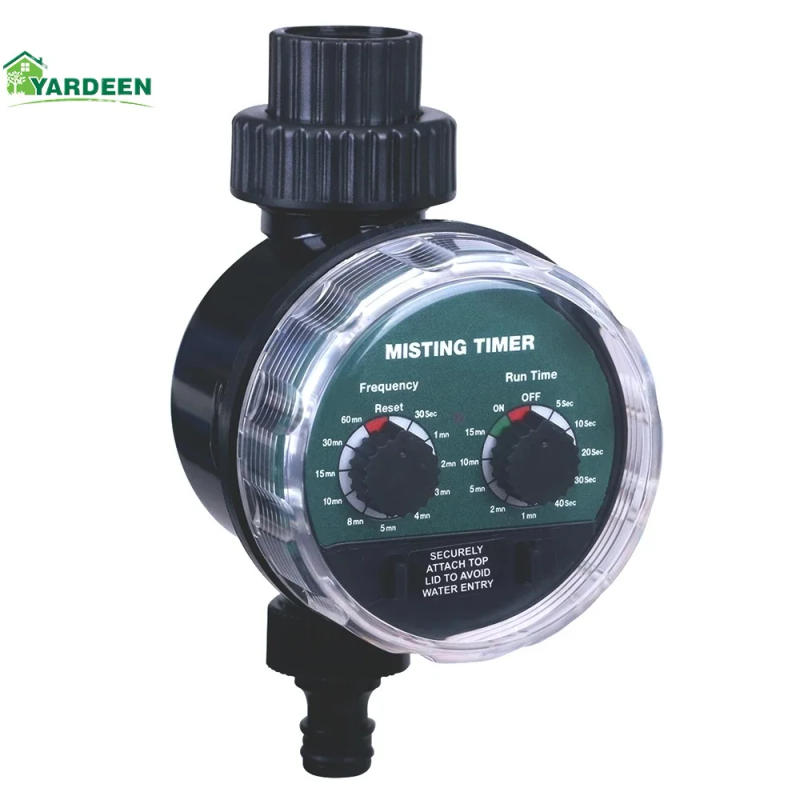 Description Picture 2 of itemYardeen Garden Water Timer Misting Ball Valve Short Program Electronic Irrigation Conrtoller System With Two Dial