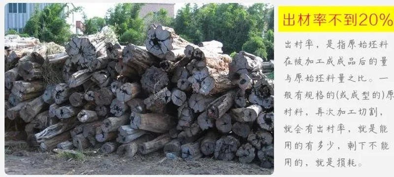 Description Picture 2 of itemDiy Ebony Wood Unfinished Wood Mahogany East African Ebony Red Sandalwood Wood Slices Wooden Pieces for Craft Wood Decoration