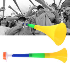 Football Stadium Cheer Fan Horns Soccer Ball Vuvuzela Cheerleading Kid Trumpet R66E