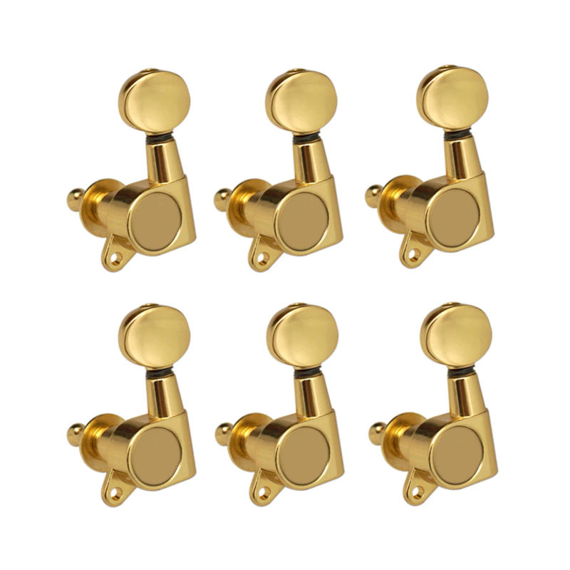 Description Picture 4 of itemGuitar String Tuning Pegs Tuning Machines Machine Head Tuning Keys Oval Button for Electric Guitar Acoustic Guitar Chrome