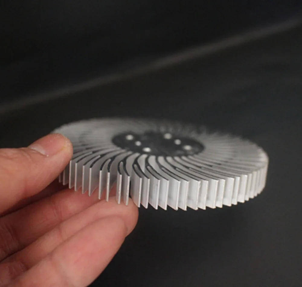 Description Picture 3 of itemRound LED Heatsink Radiator Aluminum 10W Heat Sink Radiator for Household Lamp Radiator Replaceable