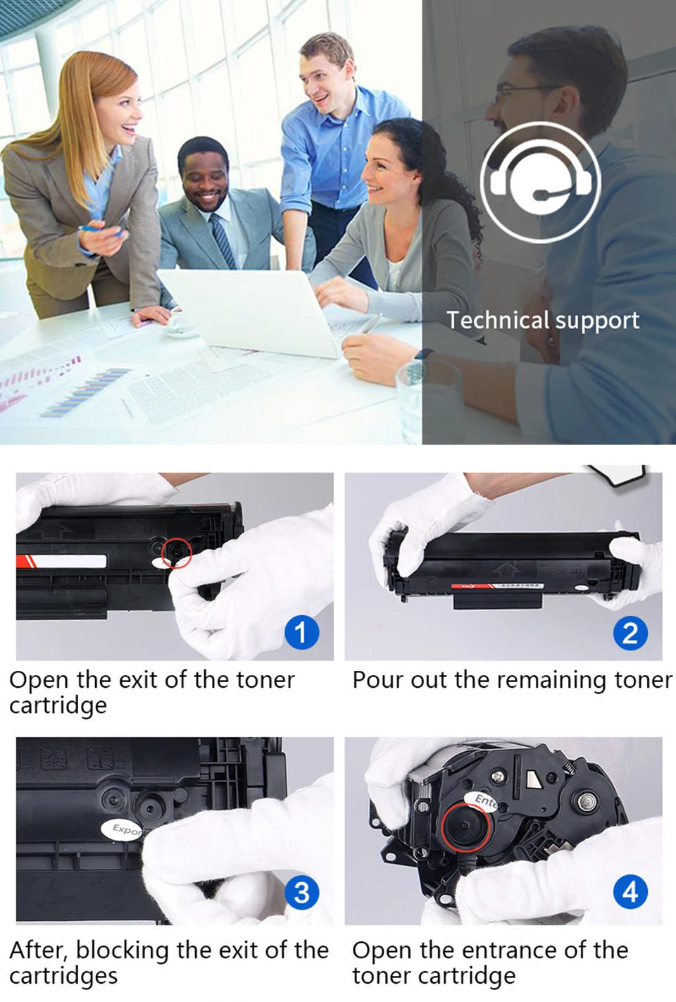 Description Picture 4 of itemDMYON Black Toner Powder Compatible TN2410 TN2420 for Brother HL L2350DW 2310D 2357DW 2375DW 2370DN Printer Toner Powder