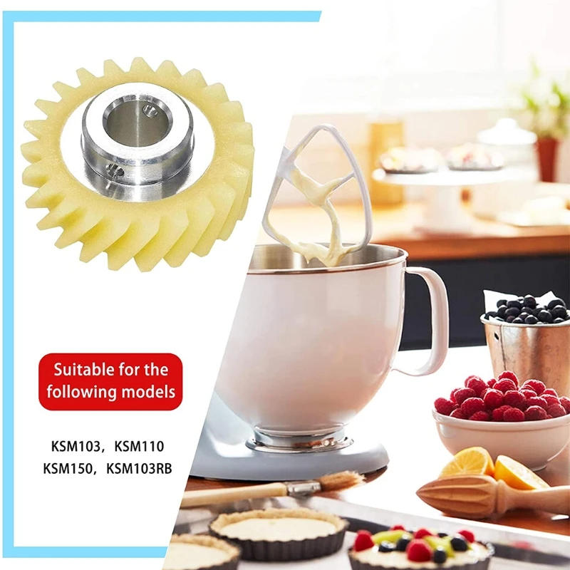 Description Picture 2 of itemW10112253 Mixer Worm Gear Replacement Part Perfectly for Kitchen Aid Mixers-Replaces EA1491159 AP42956691159 PS1491159 Oct8 21