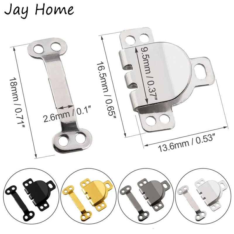 Description Picture 3 of item50 Sets Skirt Hooks and Eyes Hook and Eye Latch for Clothing Bra Trousers Skirt Dress and Sewing DIY Garment Accessories Craft