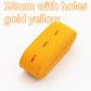 18mm gold yellow