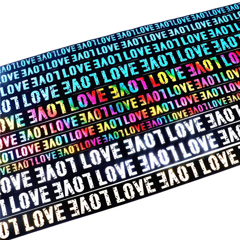 Description Picture 6 of item2/2.5/3/4cm Printed LOVE Elastic Band Rubber Webbing Classic Pattern Letter Love Elastic Belt for Sewing Accessories Supplies 1M