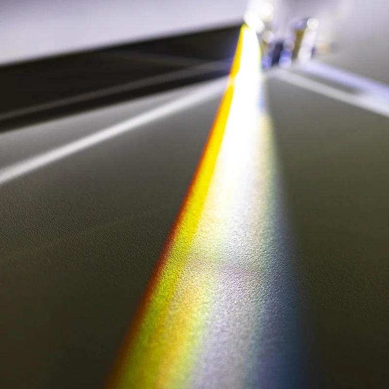 Description Picture 2 of itemRainbow Prism Photography Triangular Prisms for Photos Without Stand Glass Filters for Studio Shooting Photography Accessories