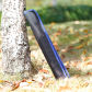 Black with blue edge