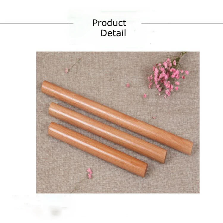 Description Picture 2 of itemNew 5 sizes kitchen wooden rolling pin dough roll dough baking kitchen cooking tool accessories 16/30/50CM
