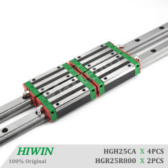 HIWIN HGR25 Linear Guide Rail 800mm HGH25CA Blocks CNC components High Precision for Machine Center Linear Guideways