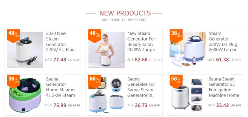 Description Picture 3 of itemSteam Generator 220V/110V  EU US Plug 2000W Upgrade Capacity 4L Steamer Pot for Sauna Wooden Barrels  Large Water Vapor