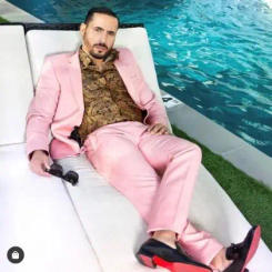 Tailor Made Pink Prom Men Suits for Wedding Groom Tuxedo Man Blazer Latest Design Blazer Masculino Men's Suit 2 Pcs Jacket Pant