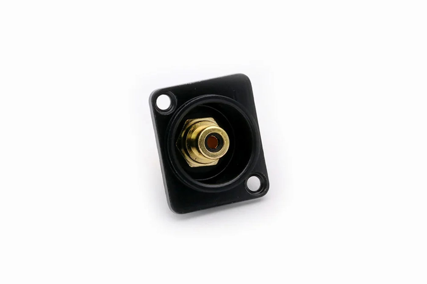 Description Picture 5 of item2pcs  Female RCA Panel Mount Chassis Socket Connector, Excellent quality, Black Female Socket, Red&Black Colors Available
