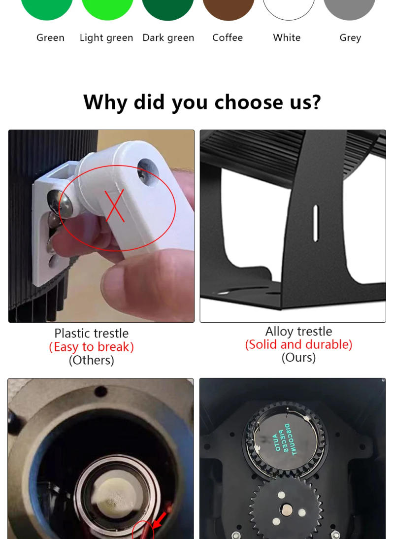 Description Picture 5 of itemCustom 100Watt Led HD Indoor Door Head Outdoor ip67 Waterproof Rotating Advertising Image Projection Lamp Gobo Logo Projector