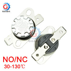 KSD301 250V 10A Normally Open/Normally Close NO Thermostat Temperature Thermal Control Switch DegC 30-130 Celsius Degree