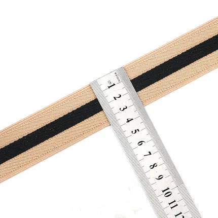 Description Picture 4 of item35mm Stripe Tape Elastic Lace Trim Ribbon Stretch Elastic Band Lace Ribbon Braid Webbing DIY Sewing Underwear Accessories 1meter