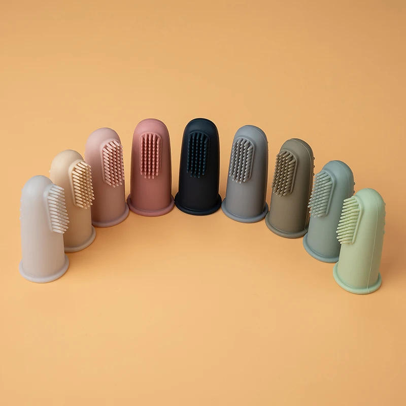 Description Picture 4 of item3pcs Baby Soft Finger Toothbrush BPA Free Silicone Infant Tooth Teeth Clean Brush Food Grade Silicone Bebes Oral Health Care