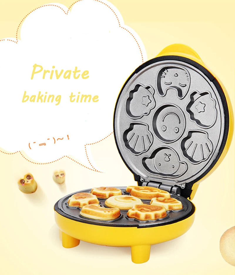 Description Picture 2 of item220V Household Auto Cake Maker Portable Breakfast Machine Pancake Bread Machine Double-sided Baking Brotmaschine Kuchenmaschine