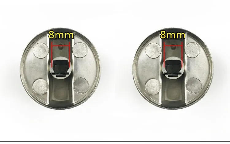 Description Picture 6 of item4Pcs/set 6mm/8mm Metal Switch Control Knobs Cooker Knobs Cookware Replacement Accessories for Kitchen Cooker Gas Stove Oven