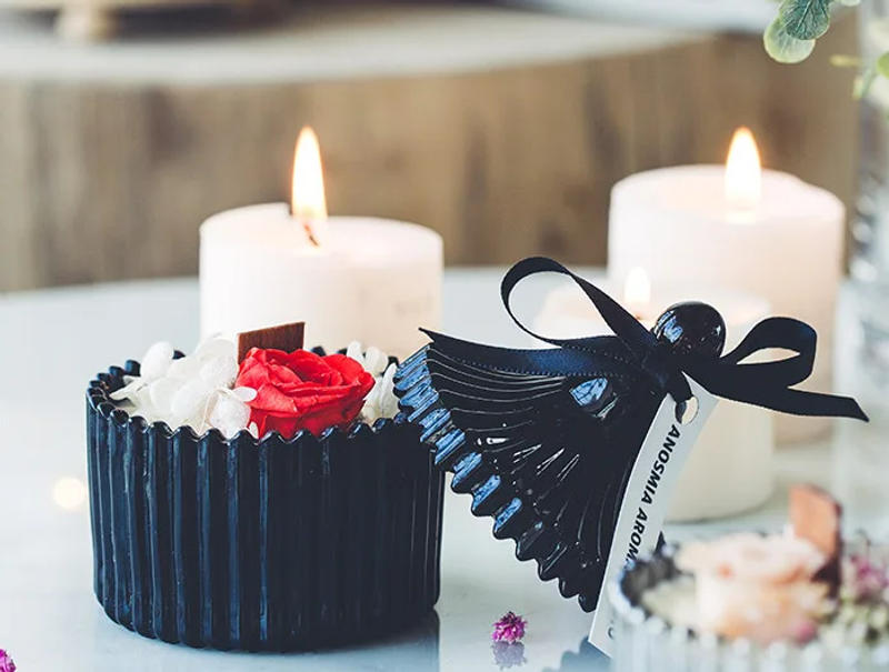 Description Picture 3 of item30pcs Wooden Candle Wicks Candle Making Set Wicks with Clip Base Naturally Smokeless Wood Core for DIY Candle Jar Making Tools